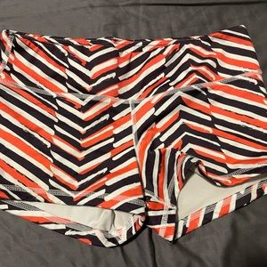 Fleo orange and purple shorts